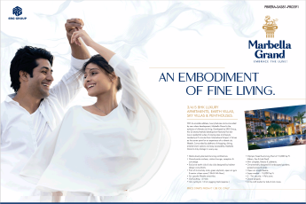 Book an embodiment of fine living at SRG Marbella Grand in Mohali